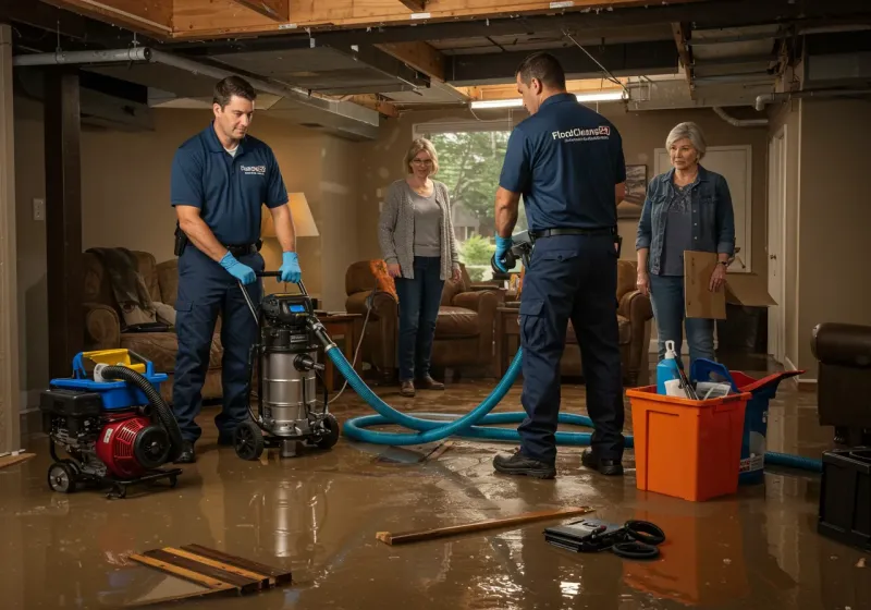 Basement Water Extraction and Removal Techniques process in Evansville, IN